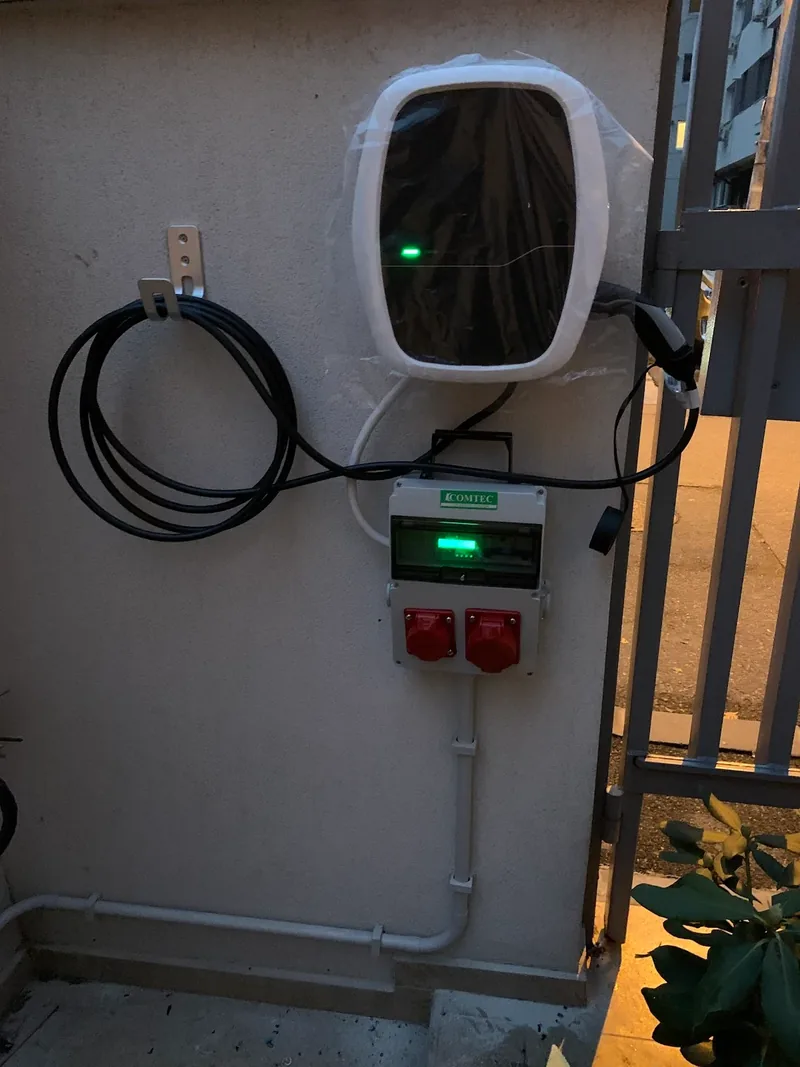 Stație de încărcare pentru mașini electrice
